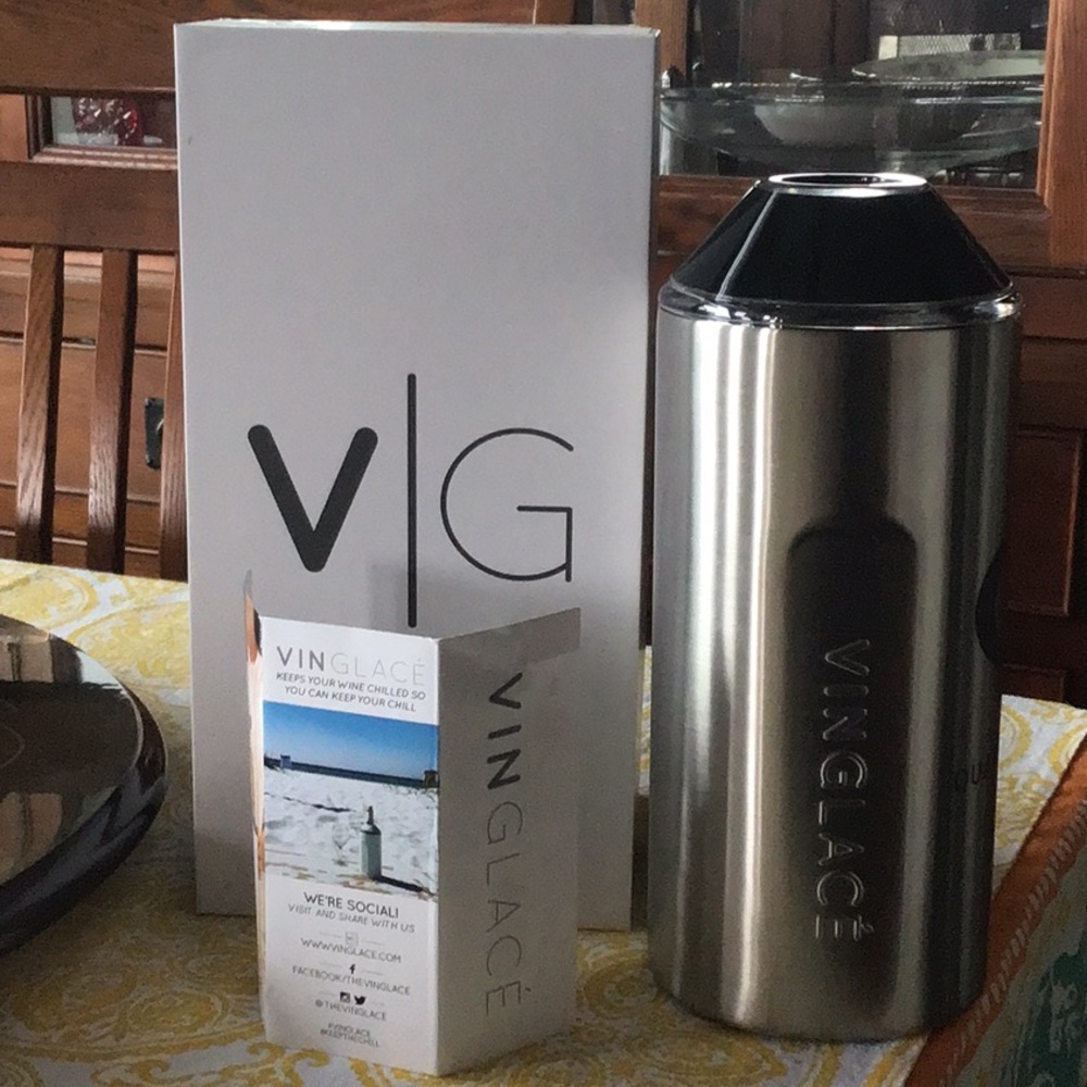 Vinglace Wine bottle Chiller never used